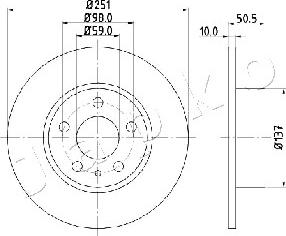 Japko 610202 - Kočioni disk www.molydon.hr