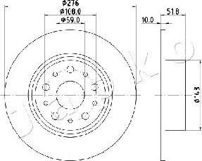 Japko 610207 - Kočioni disk www.molydon.hr