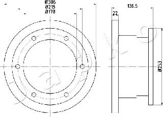 Japko 610224 - Kočioni disk www.molydon.hr