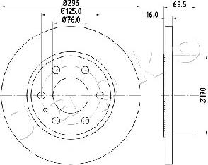 Japko 610227 - Kočioni disk www.molydon.hr