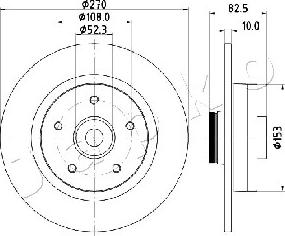 Japko 610710 - Kočioni disk www.molydon.hr