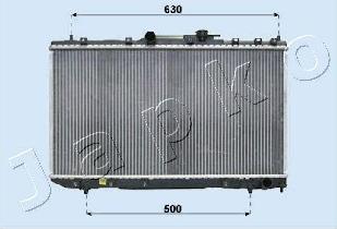 Japko RDA153007 - Hladnjak, hladjenje motora www.molydon.hr