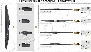 Japko SJX35R - Metlica brisača www.molydon.hr