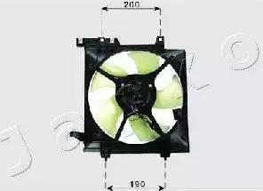 Japko VNT241010 - Ventilator, hladjenje motora www.molydon.hr