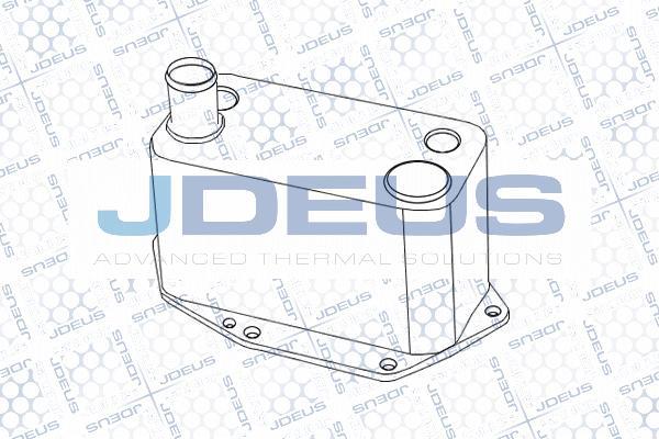 Jdeus 405M11 - Uljni hladnjak, ulje za motor www.molydon.hr