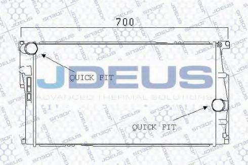 Jdeus 005M32 - Hladnjak, hladjenje motora www.molydon.hr