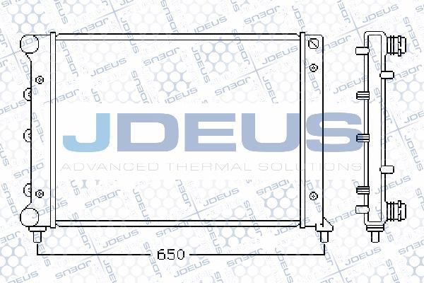 Jdeus 000M12 - Hladnjak, hladjenje motora www.molydon.hr