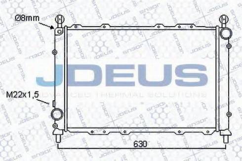 Jdeus 000V07 - Hladnjak, hladjenje motora www.molydon.hr