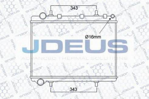 Jdeus 007M57 - Hladnjak, hladjenje motora www.molydon.hr