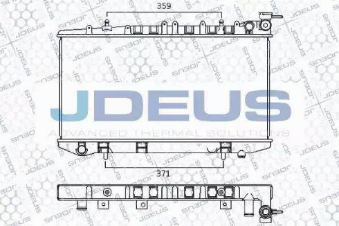 Jdeus 019M49 - Hladnjak, hladjenje motora www.molydon.hr