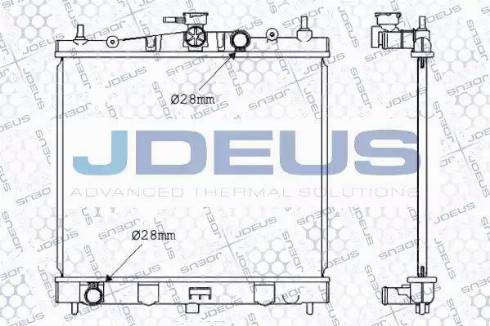 Jdeus 019M50 - Hladnjak, hladjenje motora www.molydon.hr