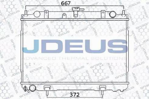 Jdeus 019M65 - Hladnjak, hladjenje motora www.molydon.hr