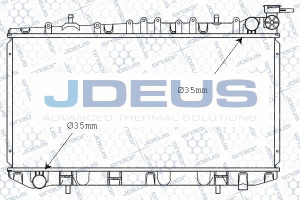 Jdeus 019N08 - Hladnjak, hladjenje motora www.molydon.hr