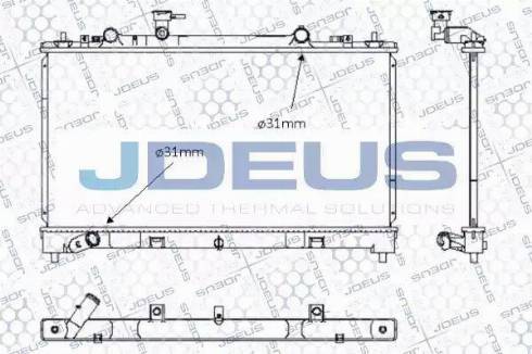 Jdeus 016M36 - Hladnjak, hladjenje motora www.molydon.hr