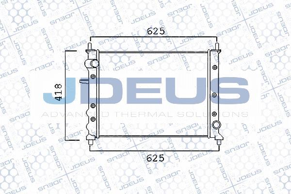 Jdeus 011M59A - Hladnjak, hladjenje motora www.molydon.hr