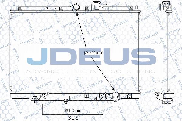 Jdeus 013N21 - Hladnjak, hladjenje motora www.molydon.hr