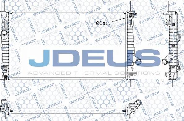 Jdeus 012M37 - Hladnjak, hladjenje motora www.molydon.hr