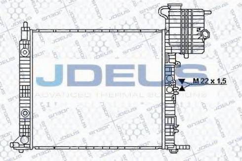 Jdeus 017B26 - Hladnjak, hladjenje motora www.molydon.hr