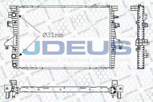 Jdeus 030M52 - Hladnjak, hladjenje motora www.molydon.hr