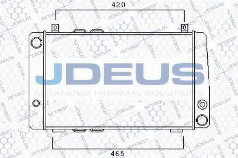 Jdeus 038M04 - Hladnjak, hladjenje motora www.molydon.hr