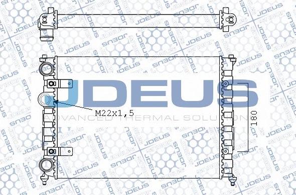 Jdeus 025V10 - Hladnjak, hladjenje motora www.molydon.hr