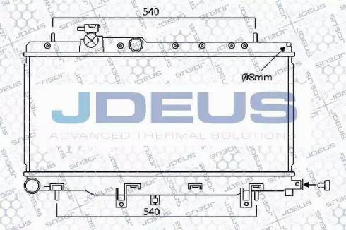 Jdeus 026M04 - Hladnjak, hladjenje motora www.molydon.hr