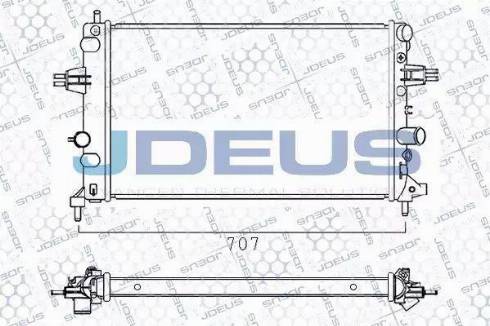 Jdeus 020M64 - Hladnjak, hladjenje motora www.molydon.hr