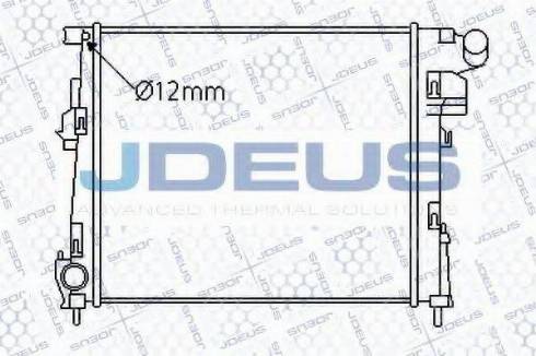 Jdeus 020M73 - Hladnjak, hladjenje motora www.molydon.hr