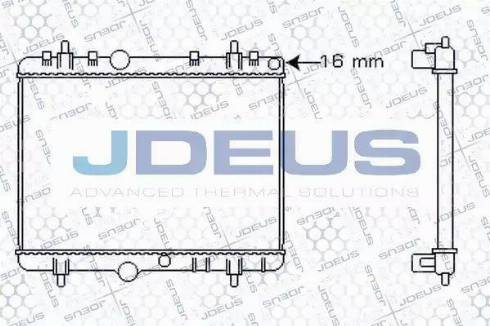 Jdeus 021M49 - Hladnjak, hladjenje motora www.molydon.hr