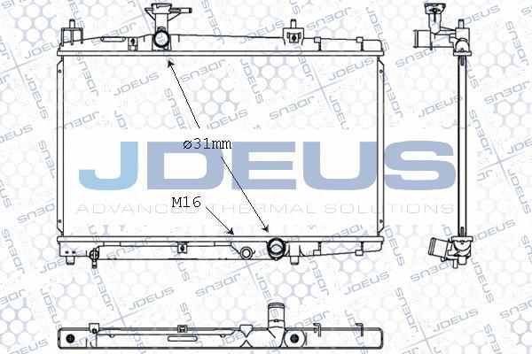 Jdeus 028M62 - Hladnjak, hladjenje motora www.molydon.hr