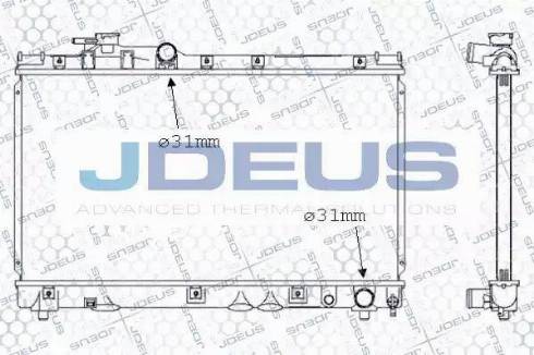 Jdeus 028N43 - Hladnjak, hladjenje motora www.molydon.hr