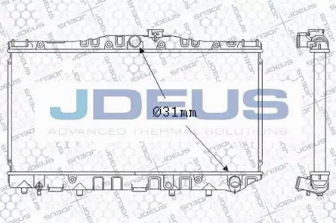 Jdeus 028N13 - Hladnjak, hladjenje motora www.molydon.hr