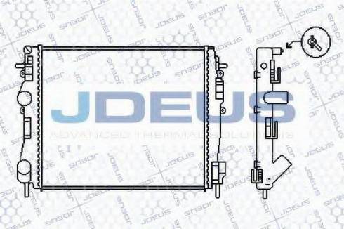 Jdeus 023M48 - Hladnjak, hladjenje motora www.molydon.hr