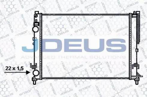 Jdeus 023M74 - Hladnjak, hladjenje motora www.molydon.hr