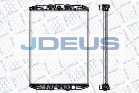 Jdeus 108M02B - Hladnjak, hladjenje motora www.molydon.hr