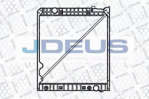 Jdeus 117M07 - Hladnjak, hladjenje motora www.molydon.hr