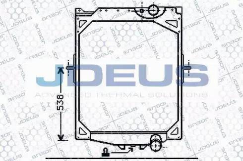 Jdeus 131M03A - Hladnjak, hladjenje motora www.molydon.hr