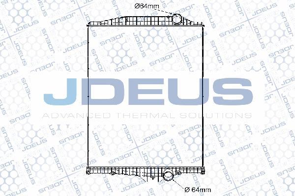 Jdeus 131M03B - Hladnjak, hladjenje motora www.molydon.hr