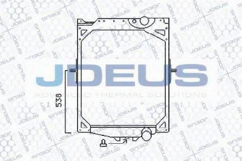 Jdeus 131M03 - Hladnjak, hladjenje motora www.molydon.hr