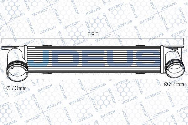 Jdeus 805M76A - Intercooler, hladnjak www.molydon.hr