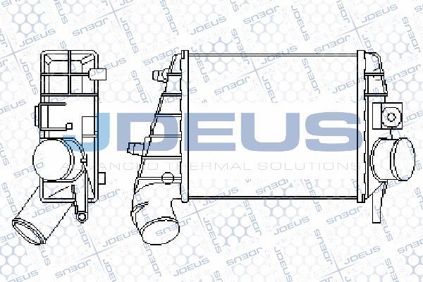 Jdeus 800M10A - Intercooler, hladnjak www.molydon.hr