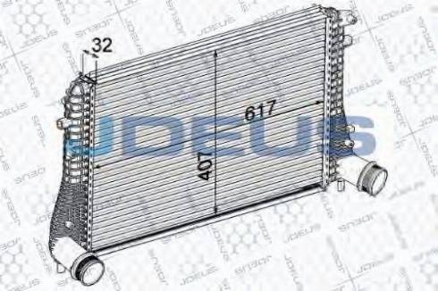 Jdeus 801M03 - Intercooler, hladnjak www.molydon.hr