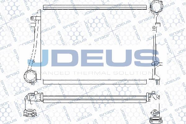 Jdeus 801M32A - Intercooler, hladnjak www.molydon.hr