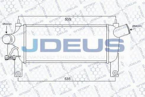 Jdeus 819M61 - Intercooler, hladnjak www.molydon.hr