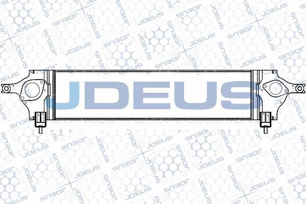 Jdeus 819M62A - Intercooler, hladnjak www.molydon.hr