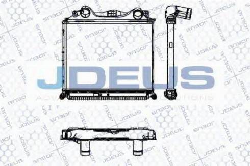 Jdeus 815M09 - Intercooler, hladnjak www.molydon.hr