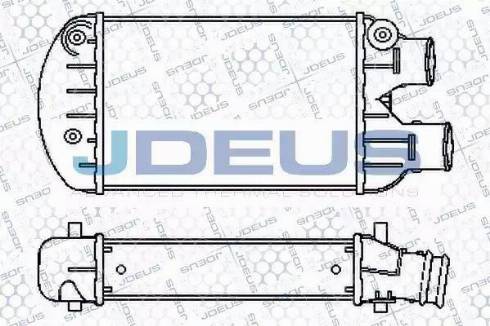 Jdeus 811M54A - Intercooler, hladnjak www.molydon.hr