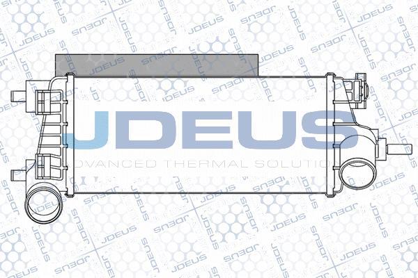 Jdeus 812M45A - Intercooler, hladnjak www.molydon.hr