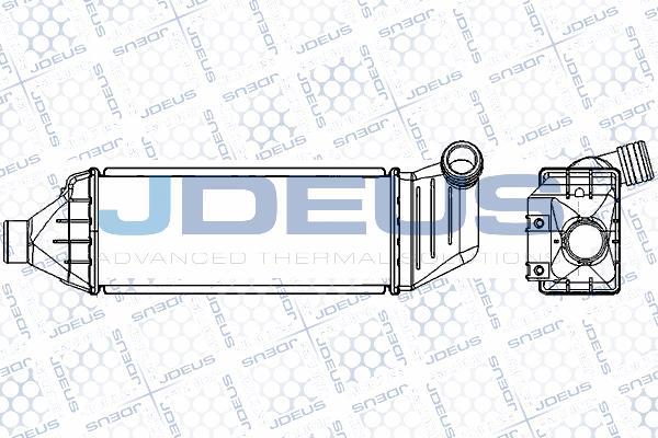 Jdeus 812M06A - Intercooler, hladnjak www.molydon.hr