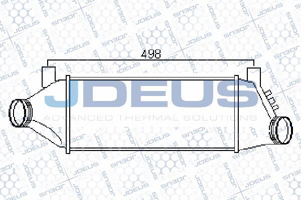 Jdeus 812M18A - Intercooler, hladnjak www.molydon.hr